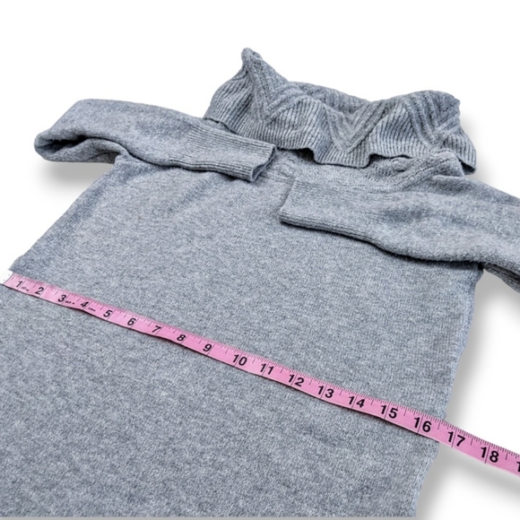 Candie's Turtleneck Soft Knitted Sweater Dress Bodycon - Picture 8 of 16